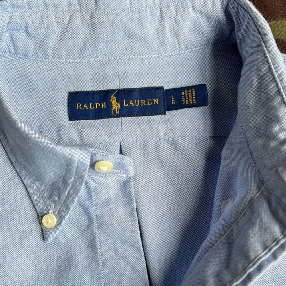 Polo Ralph Lauren University Oxford Sz L - Picture 3 of 6